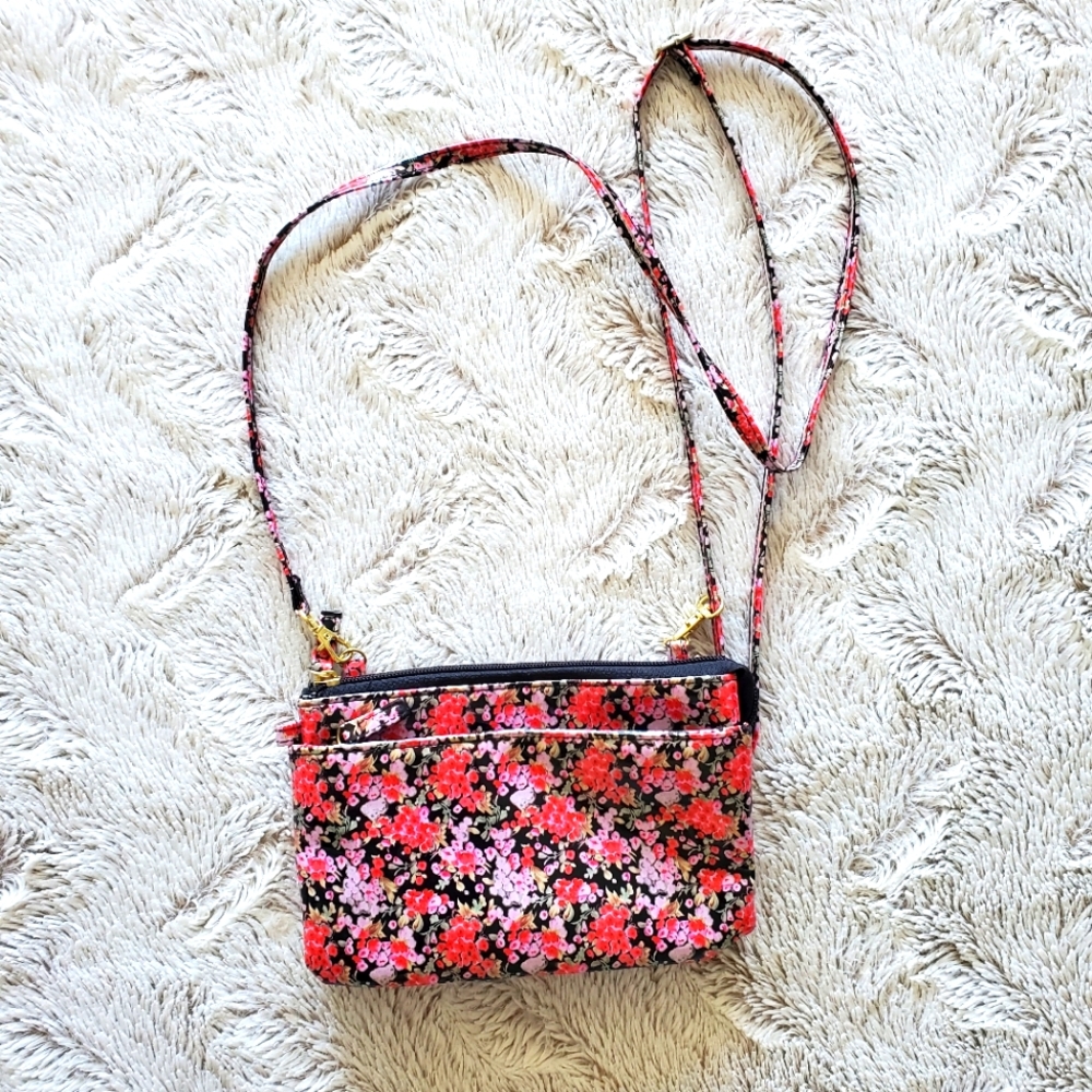 Pink Floral Purse